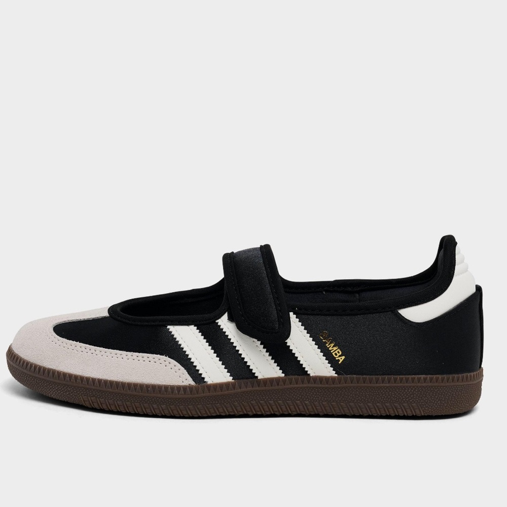 🖤🤍 ADIDAS SAMBA JANE BLACK WHITE 🖤🤍 - Picture 2 of 4